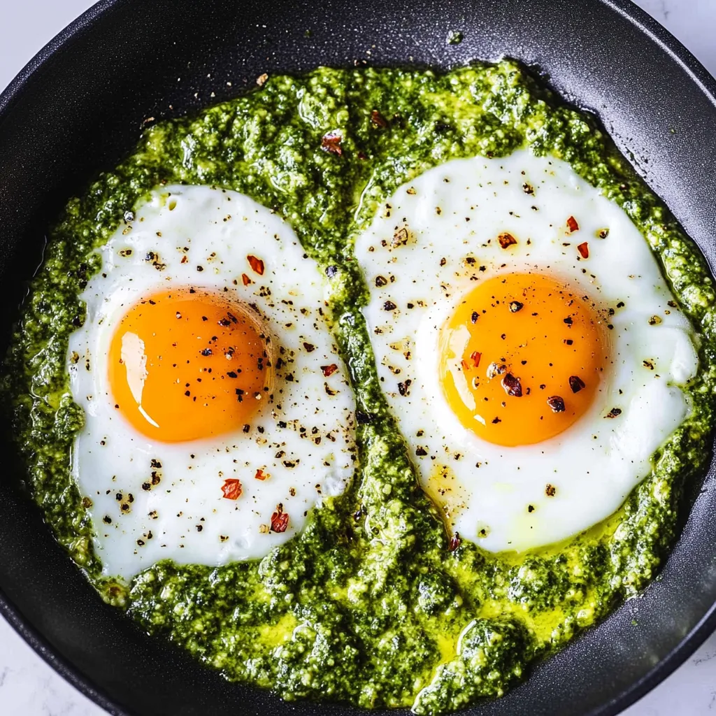 Pesto Eggs Recipe