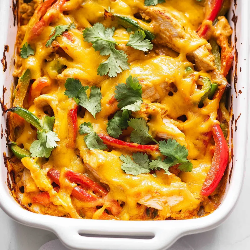 One Pan Chicken Fajita