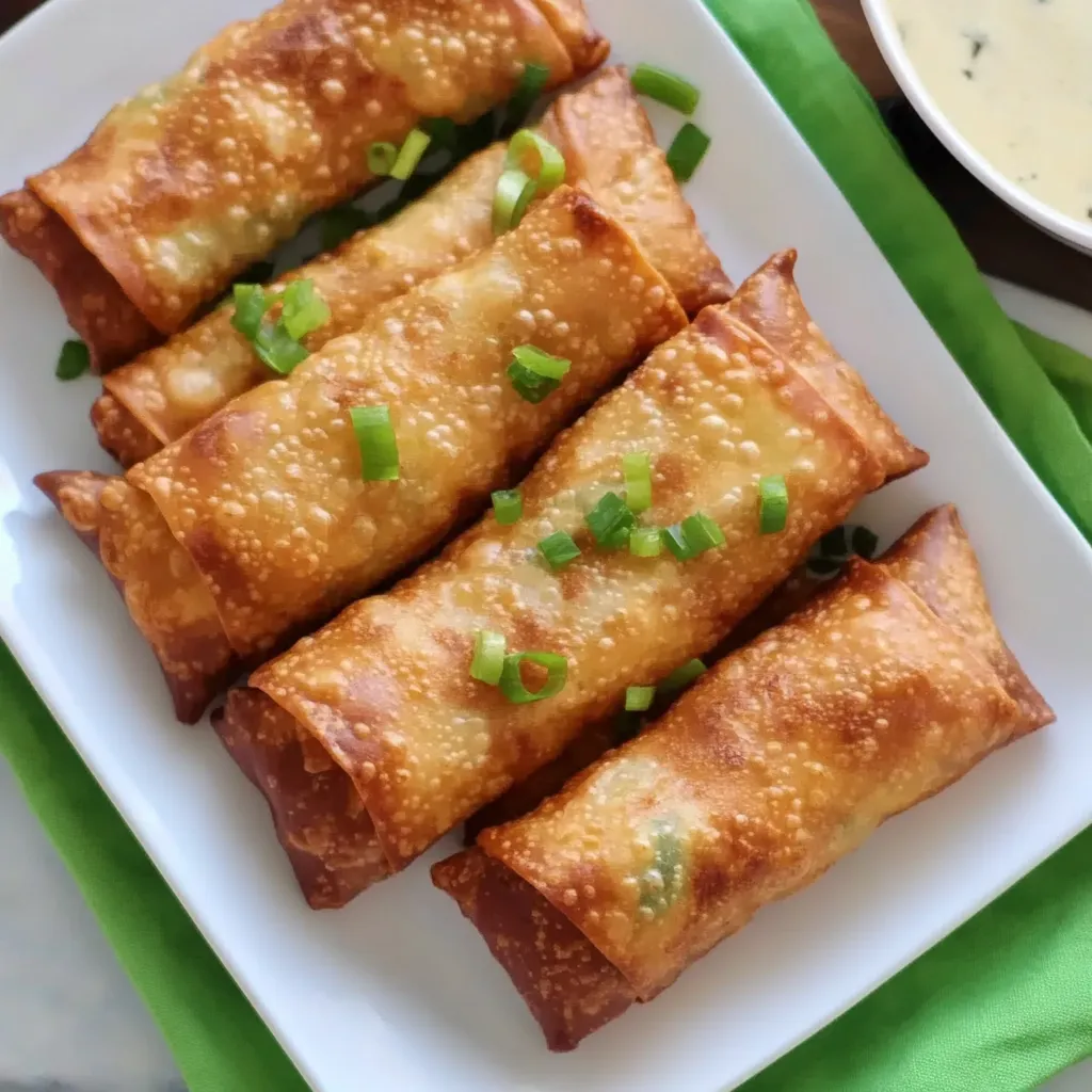 Jalapeno Popper Egg Rolls