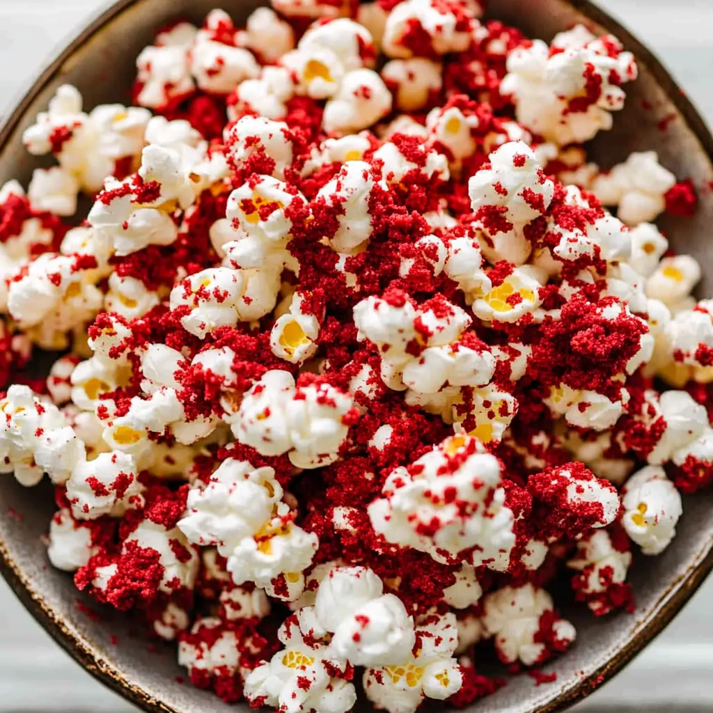 Red Velvet Popcorn