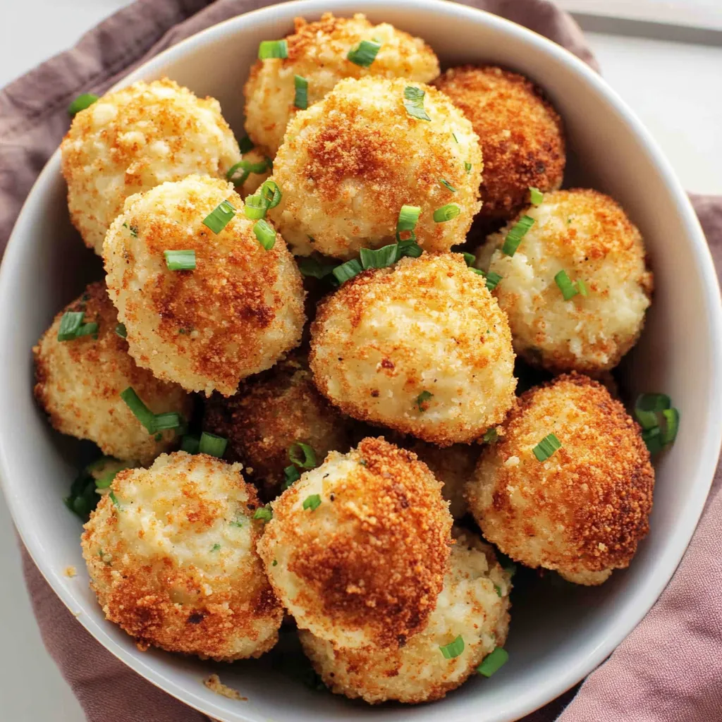 Air Fryer Mashed Potato Balls