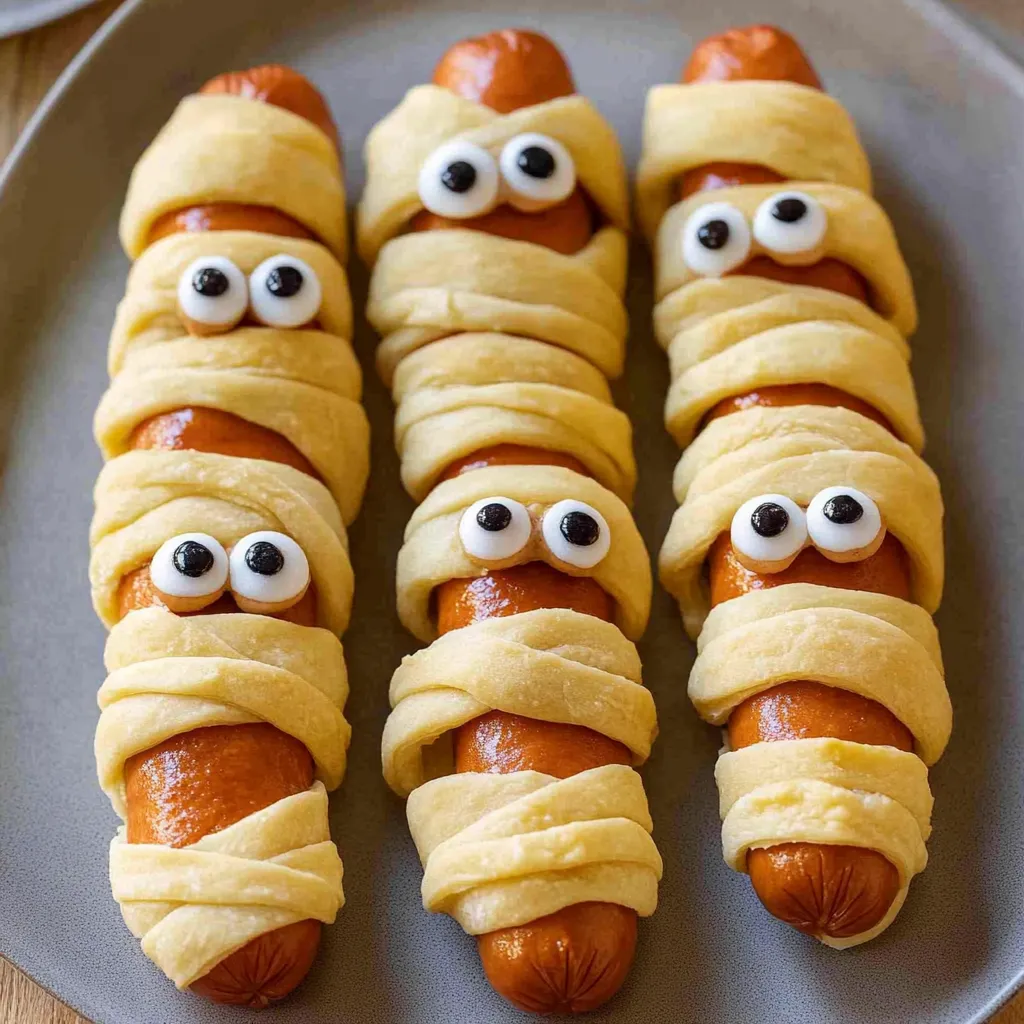 Spooky Mummy Hot Dogs
