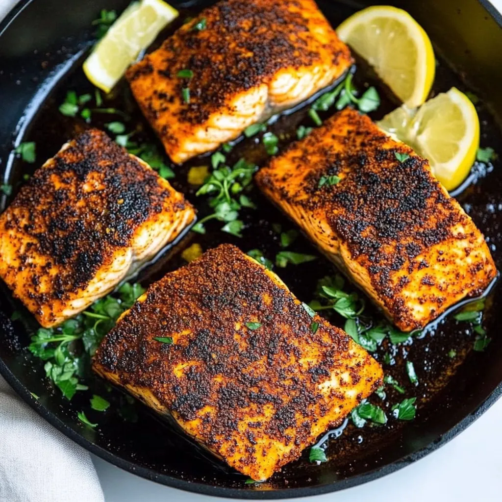 Perfect Blackened Salmon