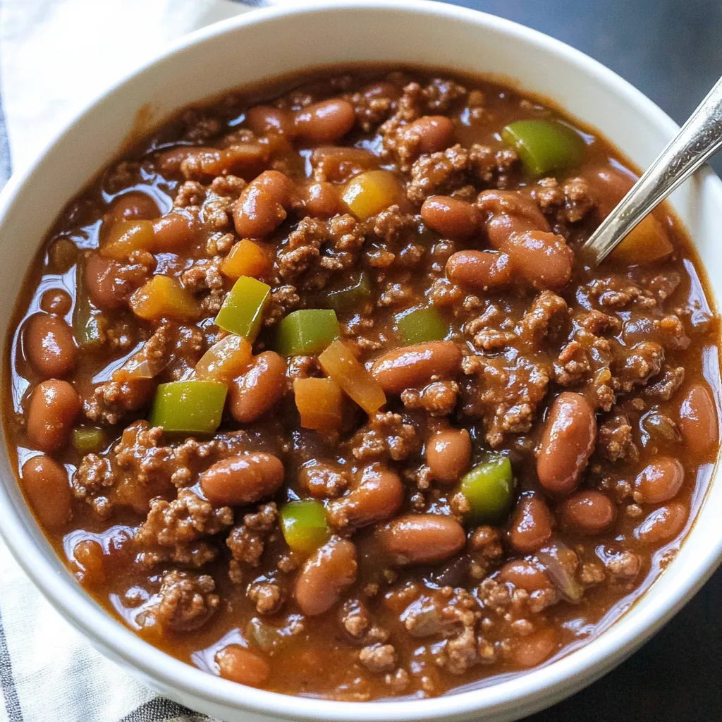 Baked Beans with Ground Beef