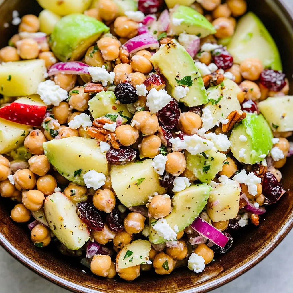 Easy Fall Chickpea Salad Recipe