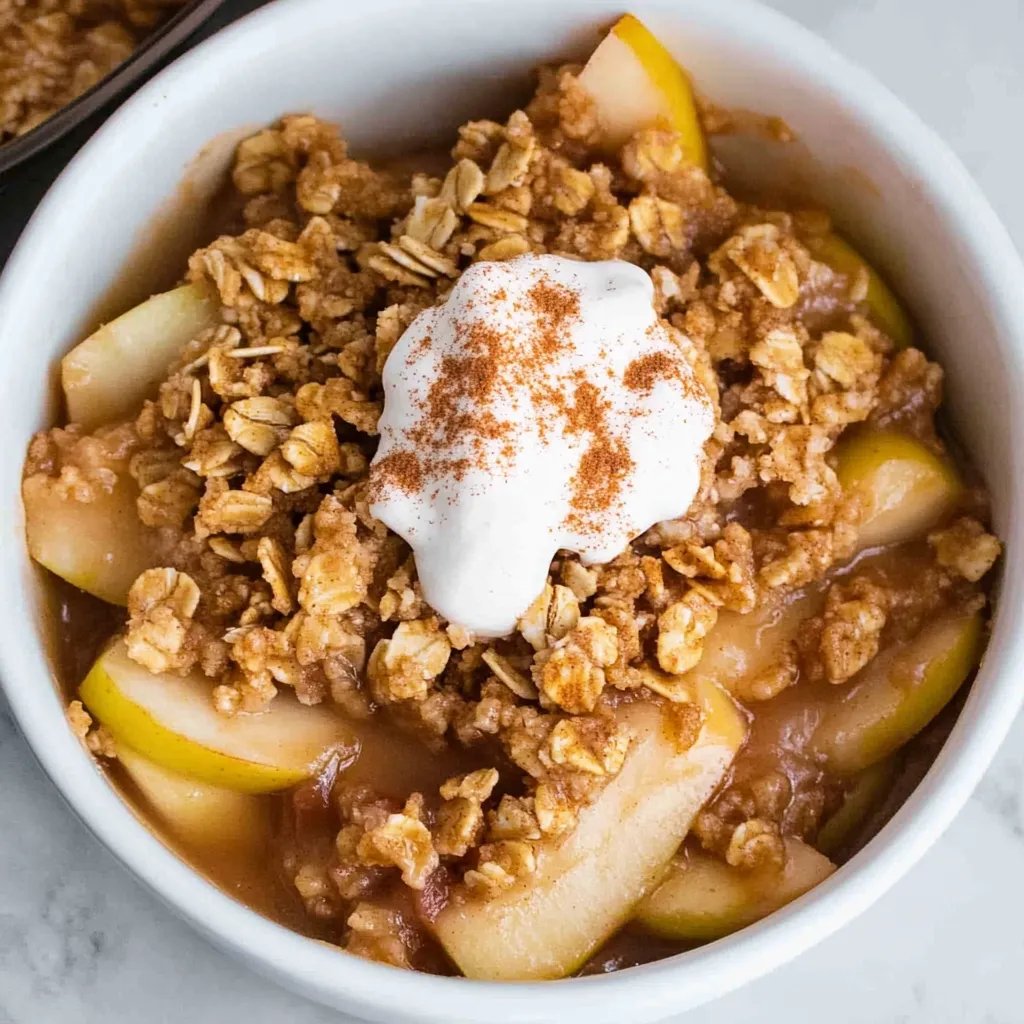 Old Fashioned Easy Apple Crisp