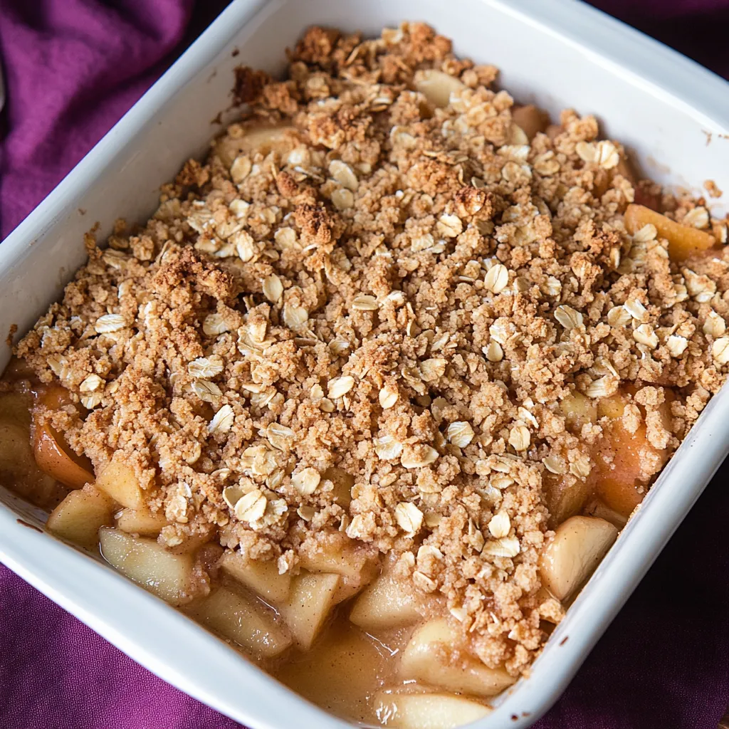 Easy Apple Crisp Recipe