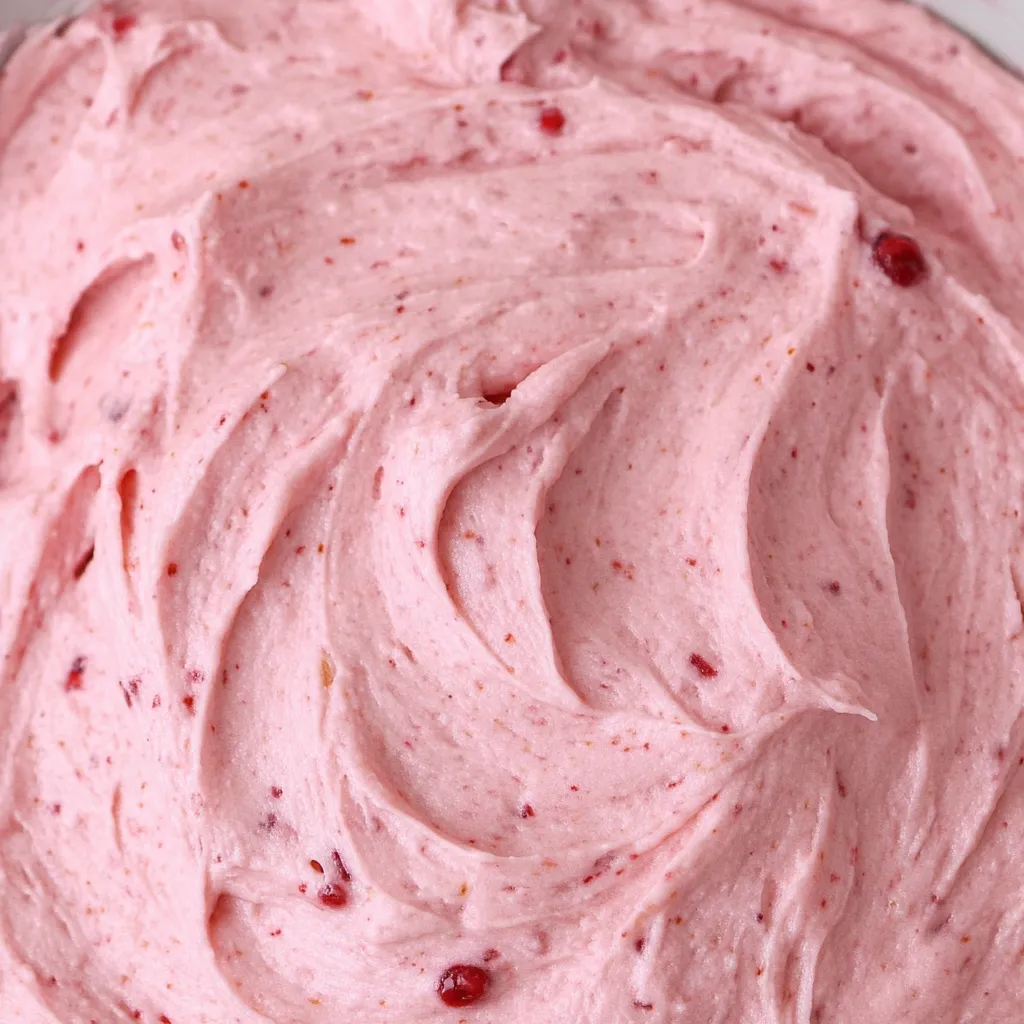 Fresh Raspberry Buttercream Frosting Recipe