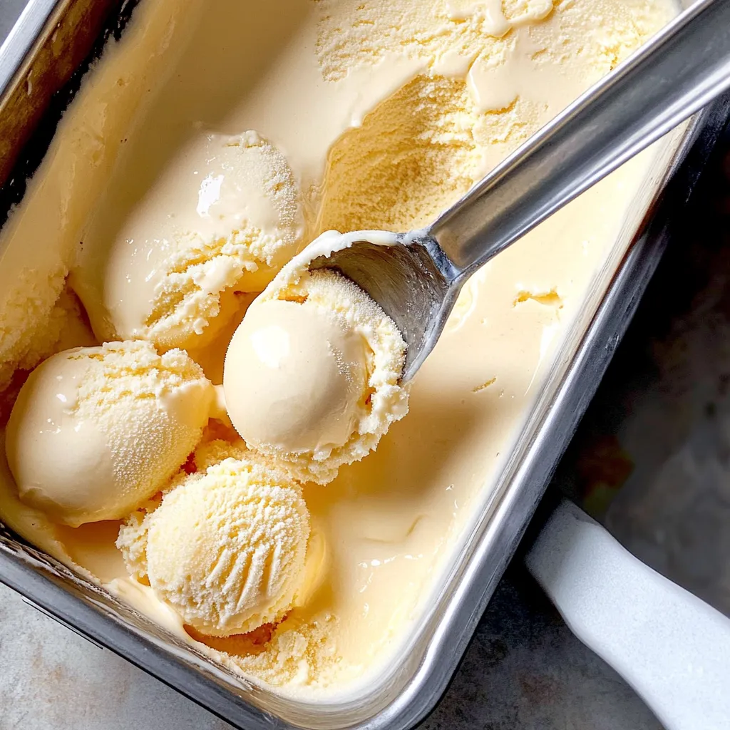 Fresh Peach Ice Cream Recipe