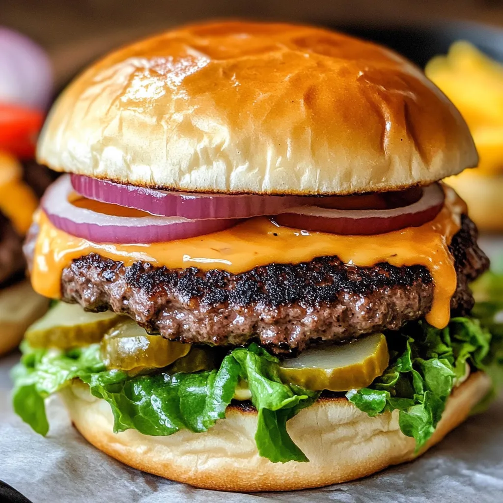 Smash Burger Recipe