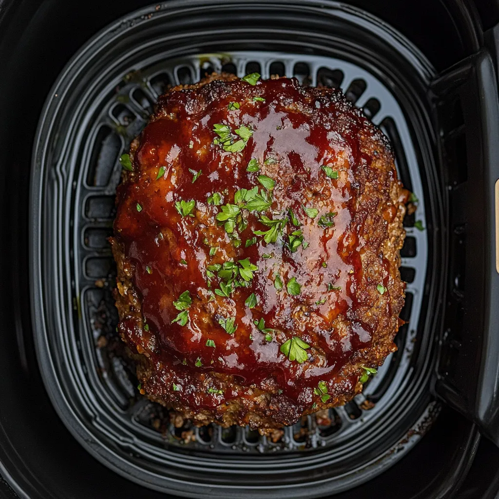 Quick Air Fryer Meatloaf