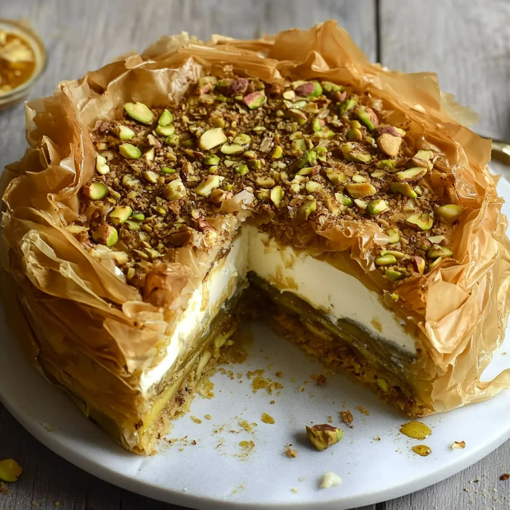 Baklava Cheesecake