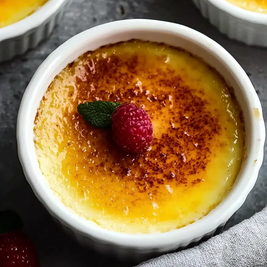 Rich Vanilla Custard Dessert