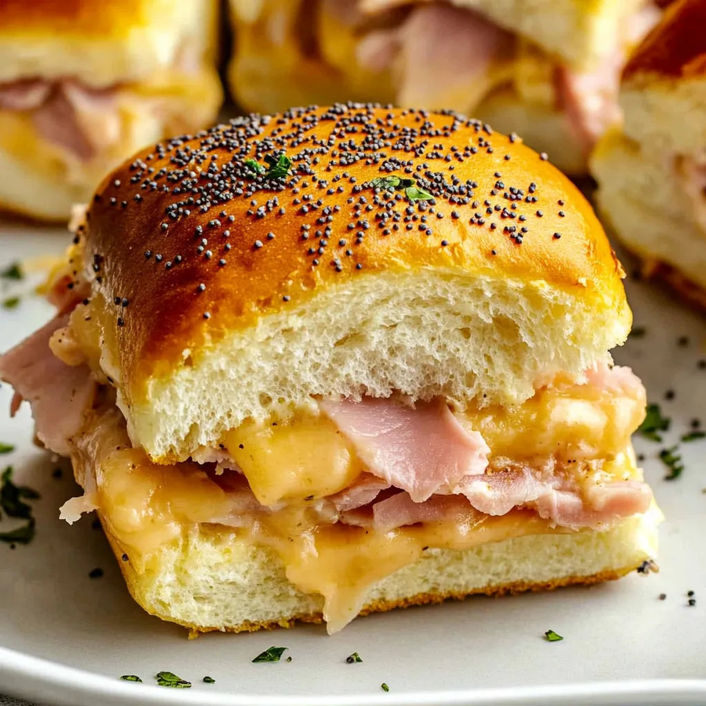 Ham and Cheese Sliders