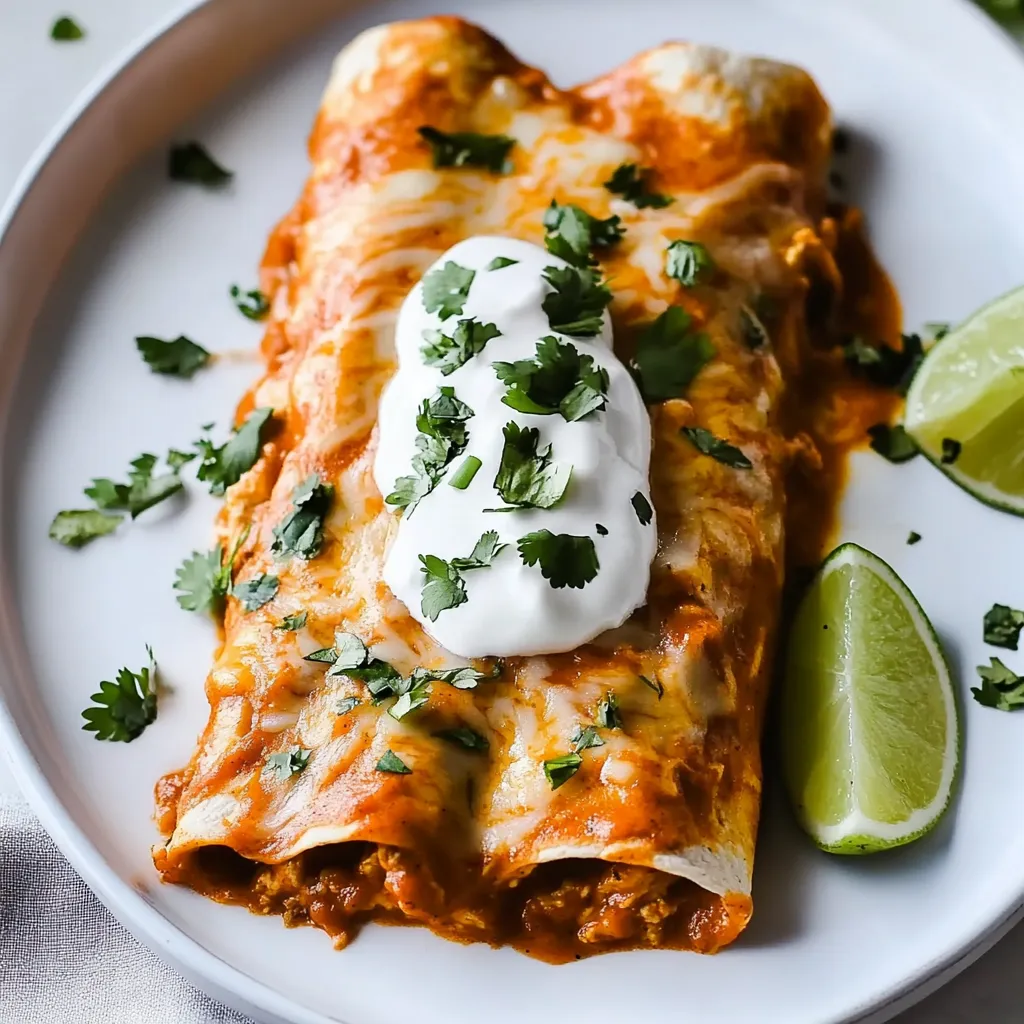 Chicken Enchiladas