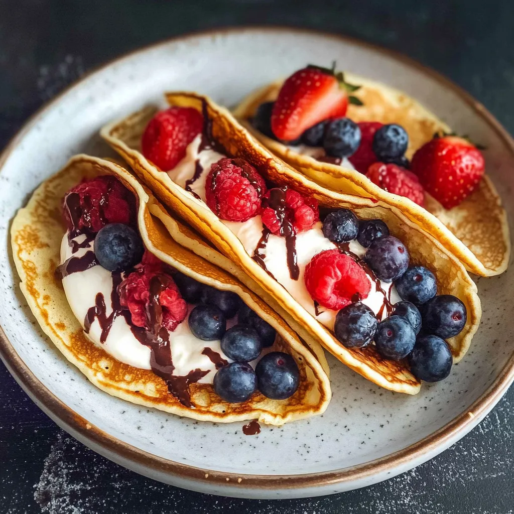 Breakfast Pancake Tacos Recipe