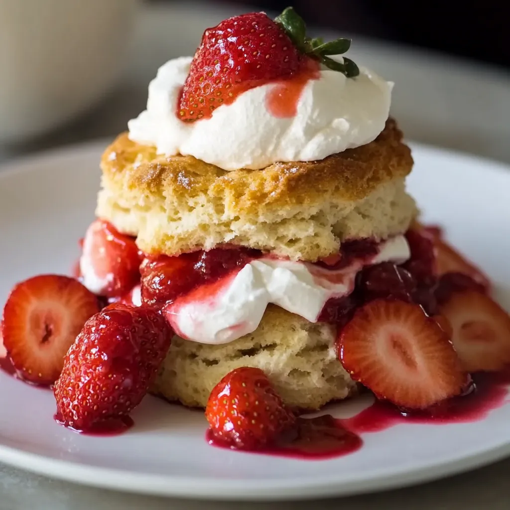 Classic Summer Strawberry Shortcake