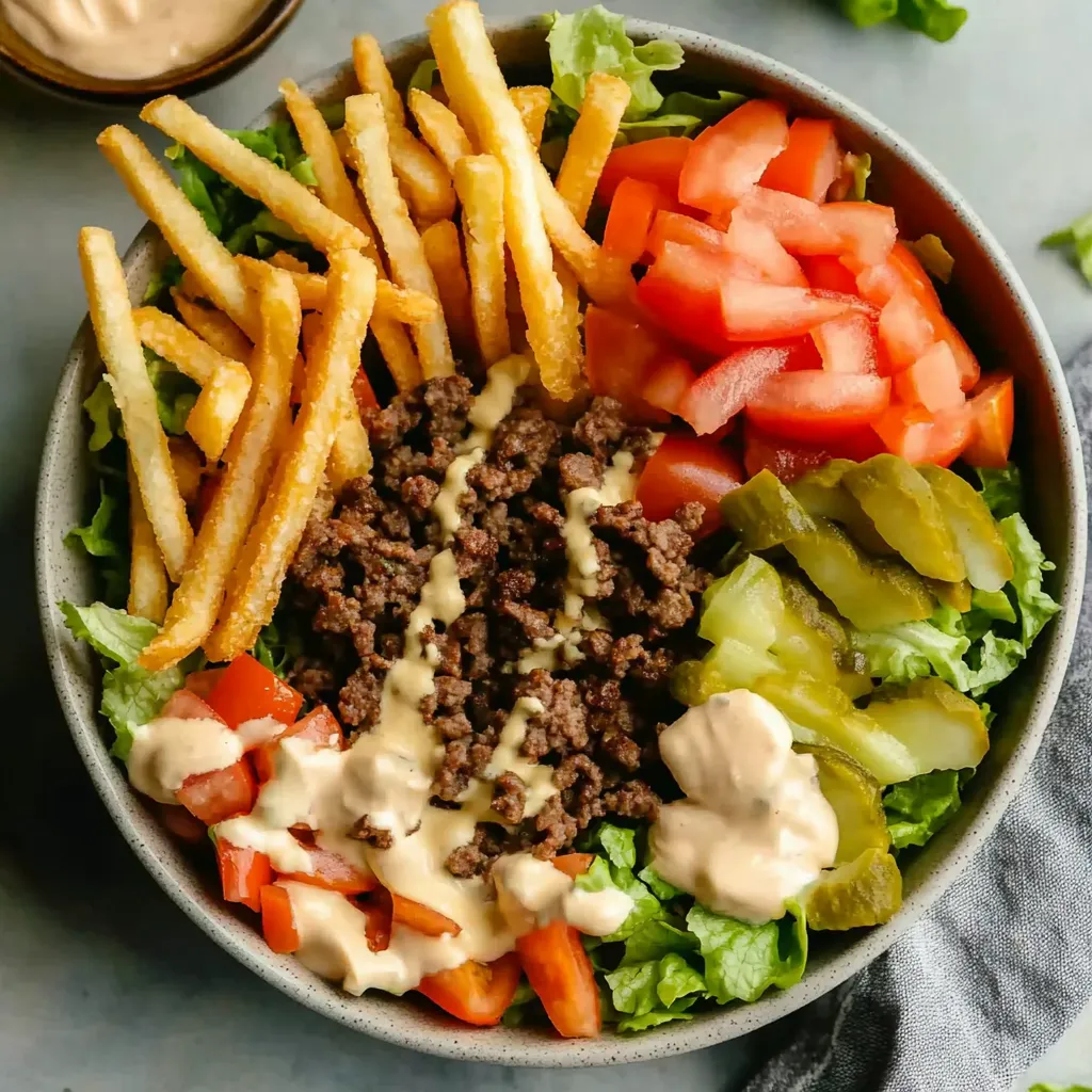 Burger Bowl Recipe
