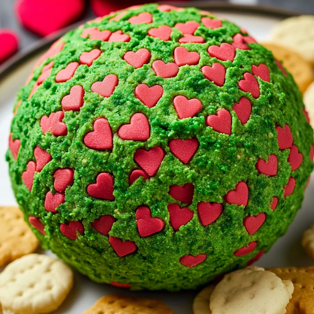 Christmas Green Cheese Ball