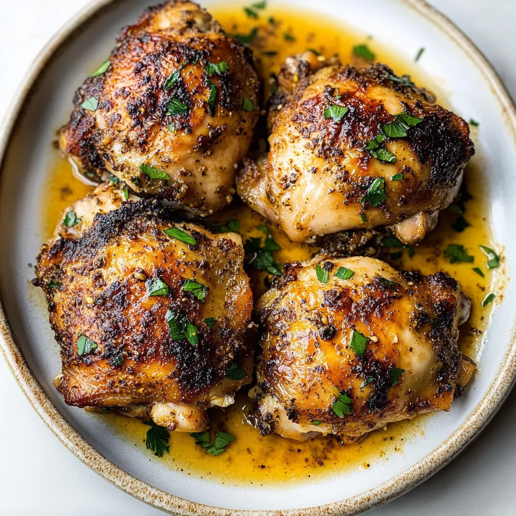 Slow Cooker Chicken Thighs