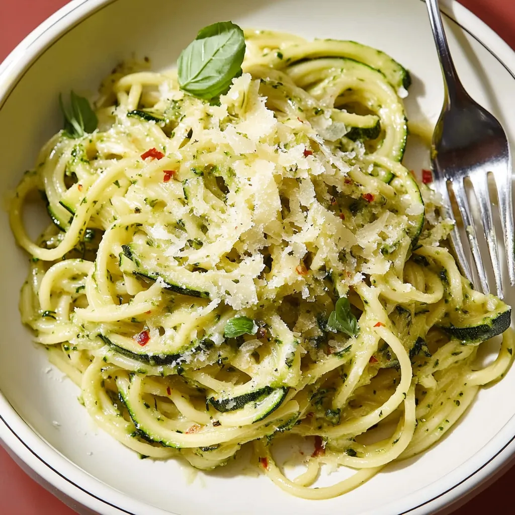 Zucchini Pasta Recipe