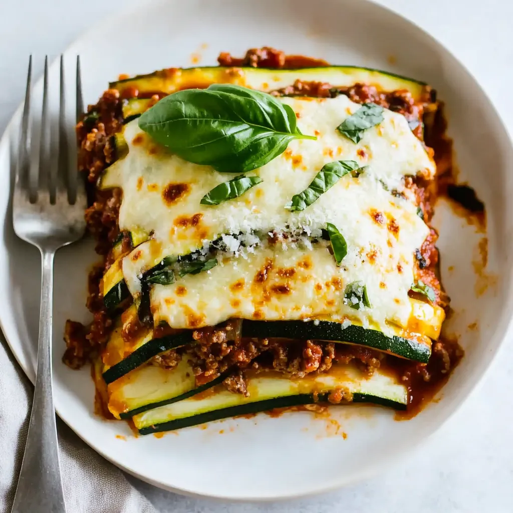 Zucchini Lasagna Recipe