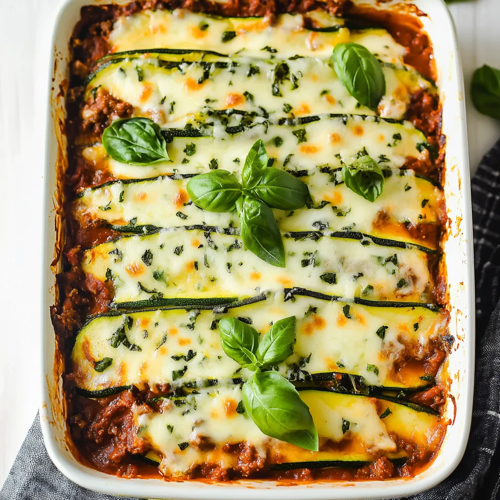 Easy Zucchini Lasagna Recipe