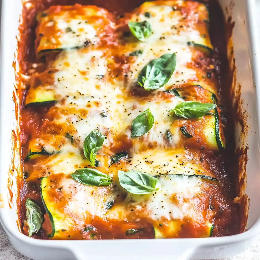 Healthy Zucchini Roll Ups Recipe