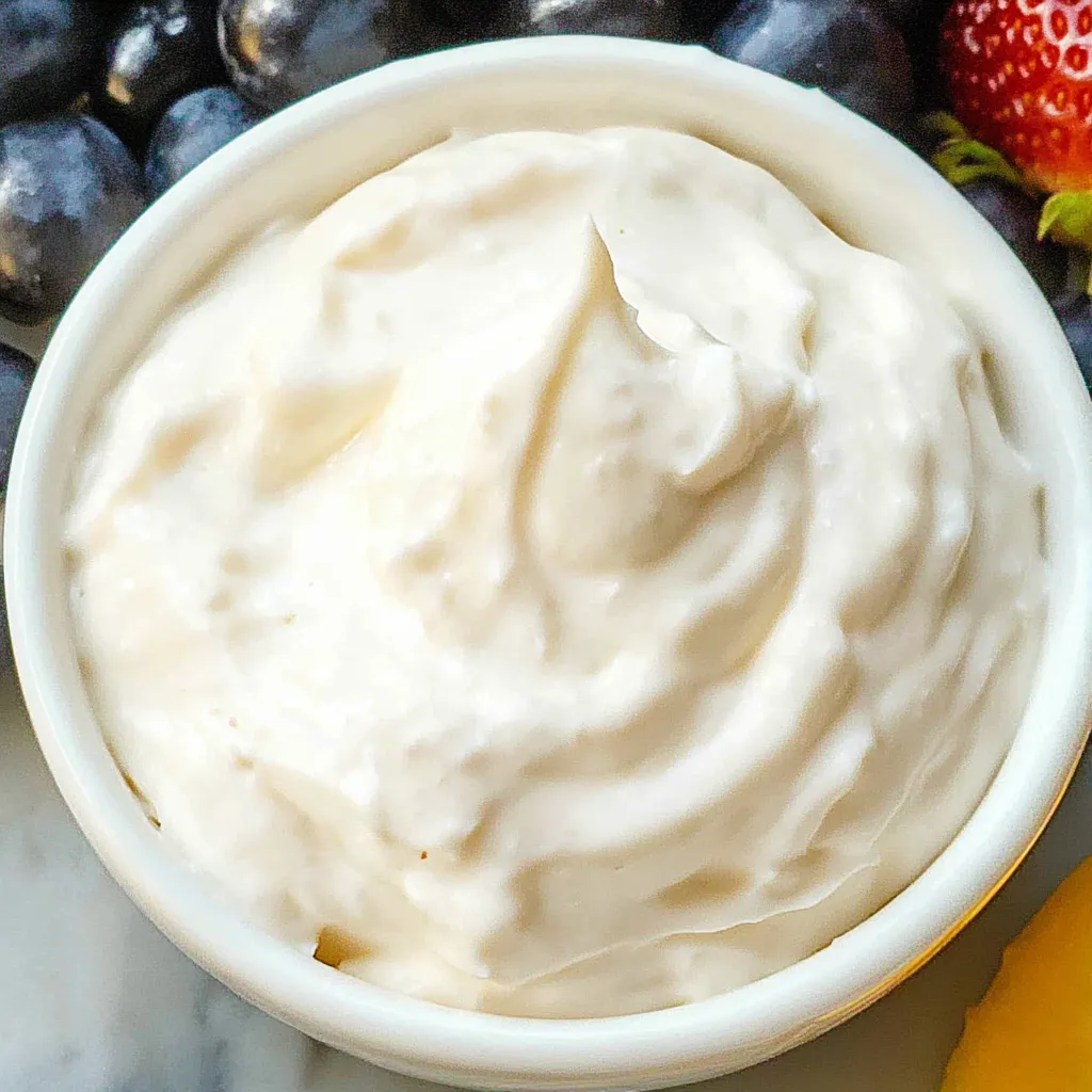 Easy Cream Cheese Fruit Dip Recipe