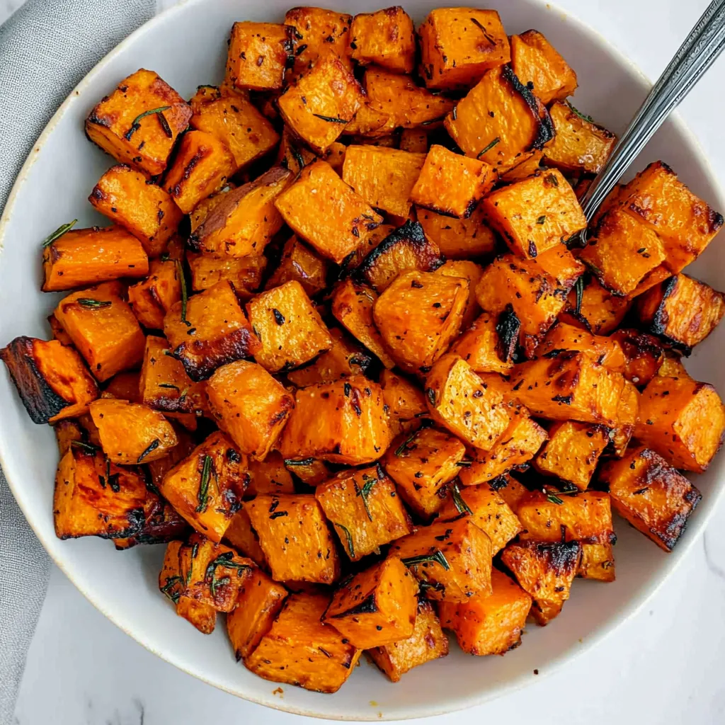 Air Fryer Sweet Potato Cubes