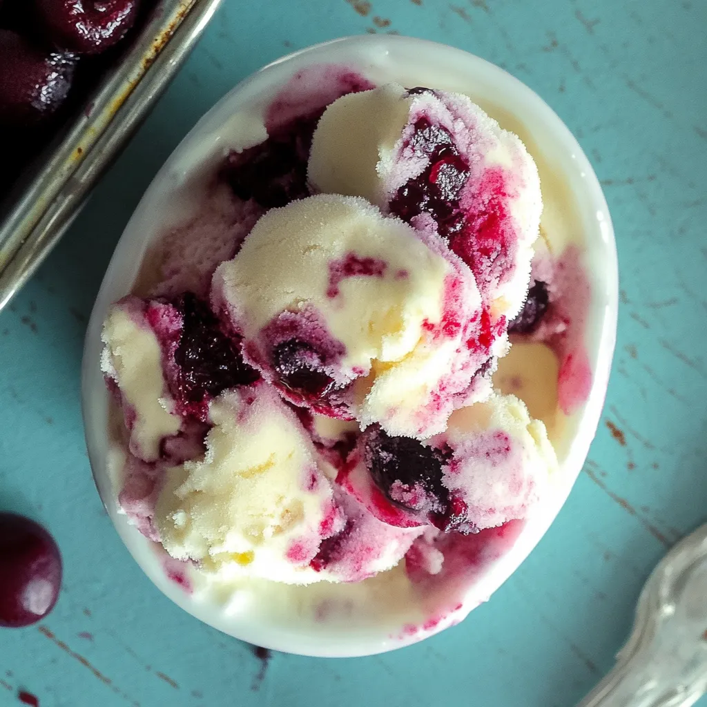 Cherry Frozen Yogurt