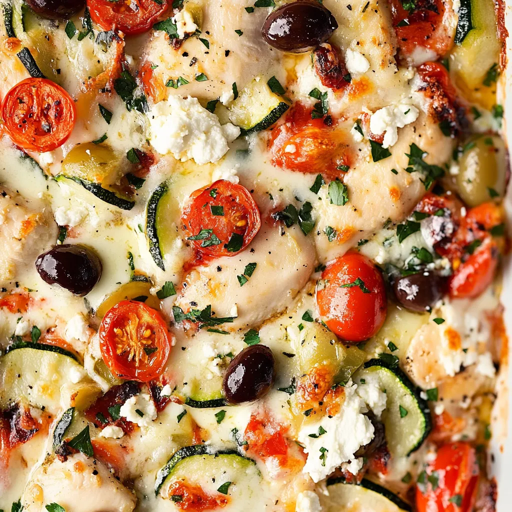 Simple Mediterranean Chicken Bake Recipe