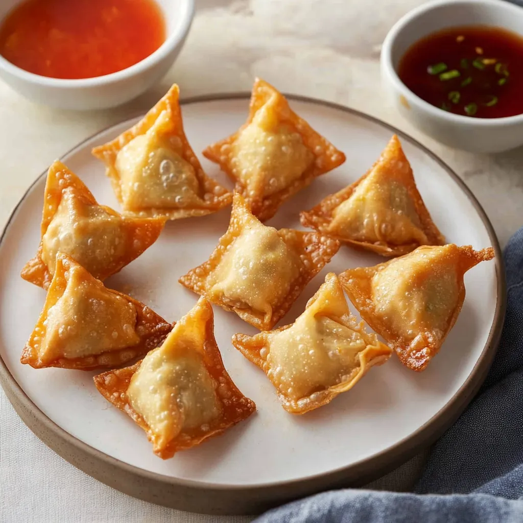 Crispy Crab Rangoon Recipe
