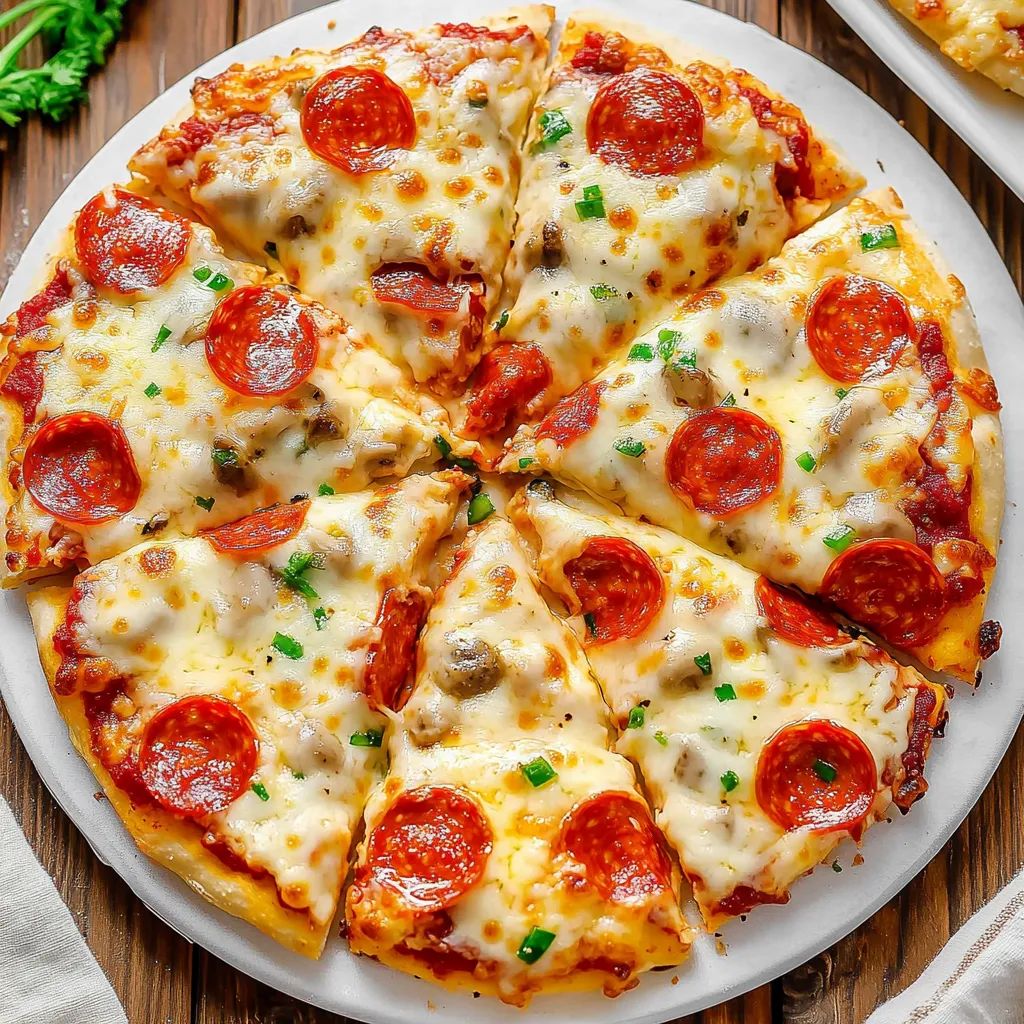 Chicken Crust Pizza