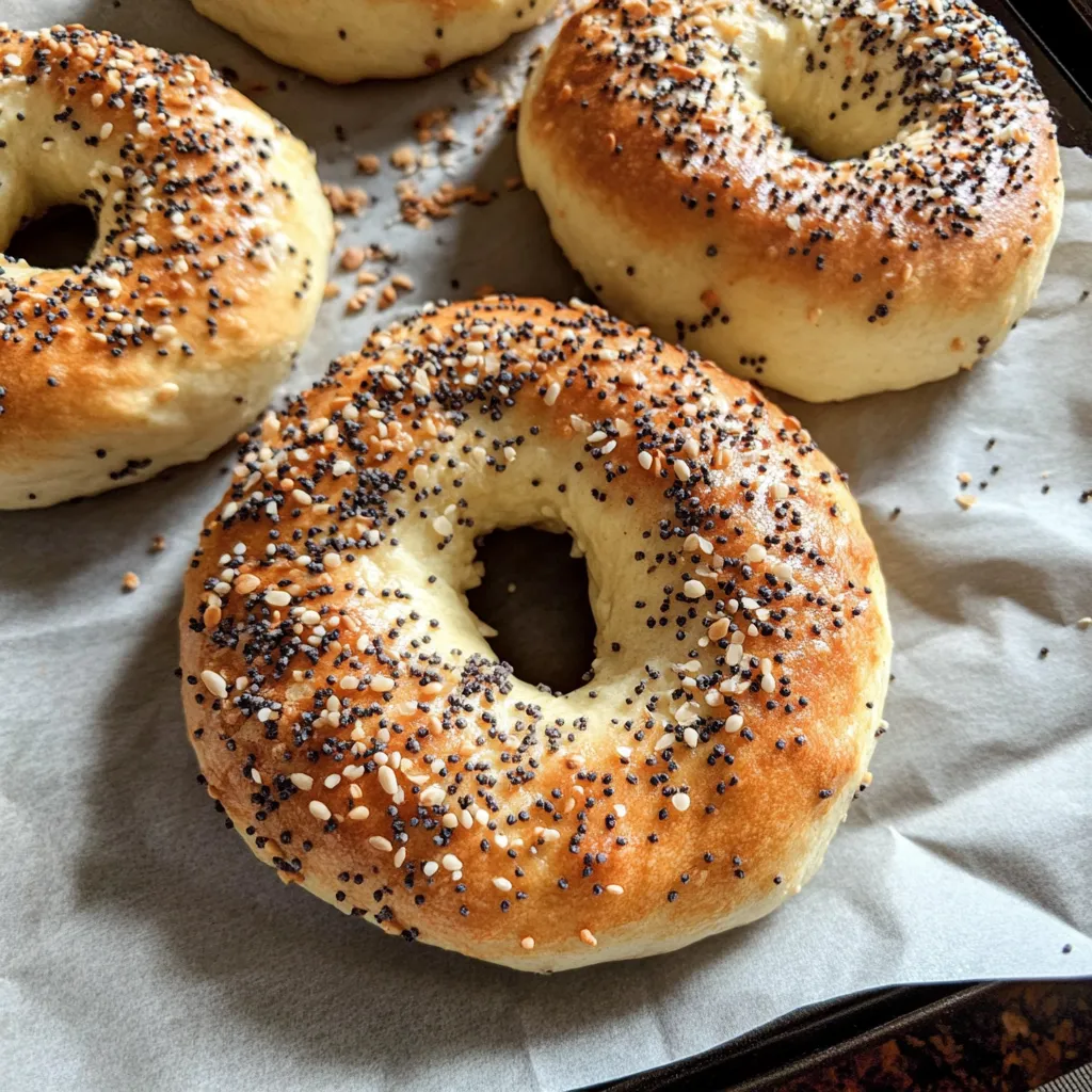 Greek Yogurt Bagels