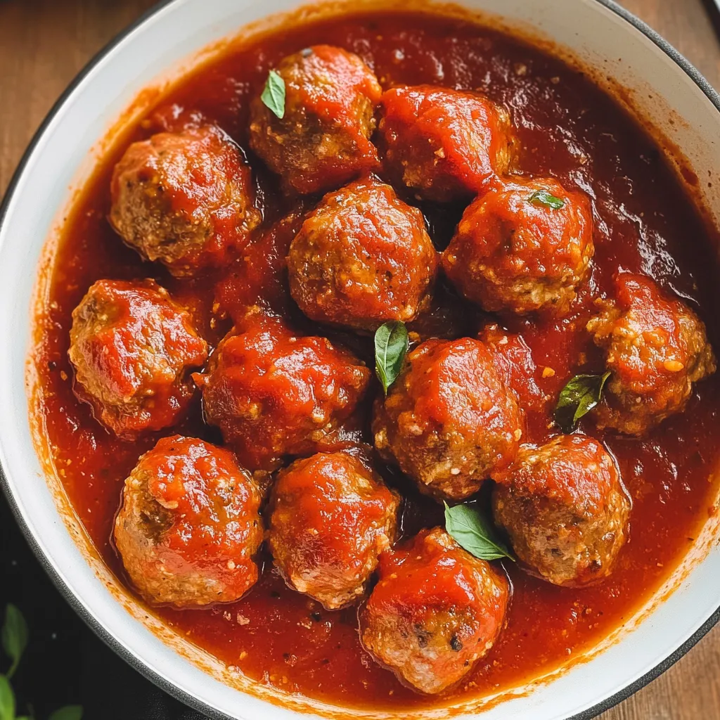Easy Turkey Meatball Recipe