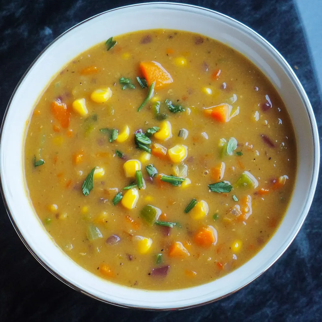 Sweet Potato Corn Chowder