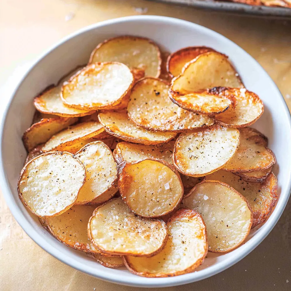 Oven Baked Potato Chips