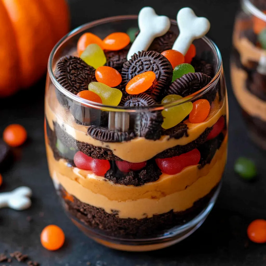 Pumpkin Patch Dirt Cups