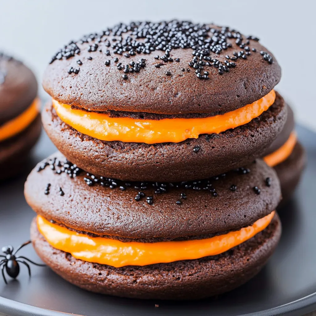 Easy Halloween Whoopie Pies Recipe