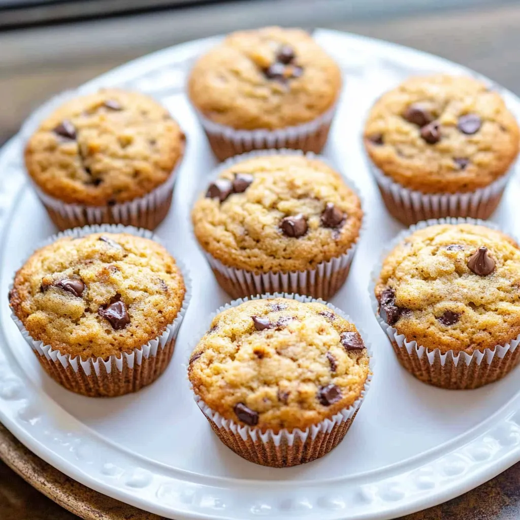 Soft Banana Bread Muffins Recipe
