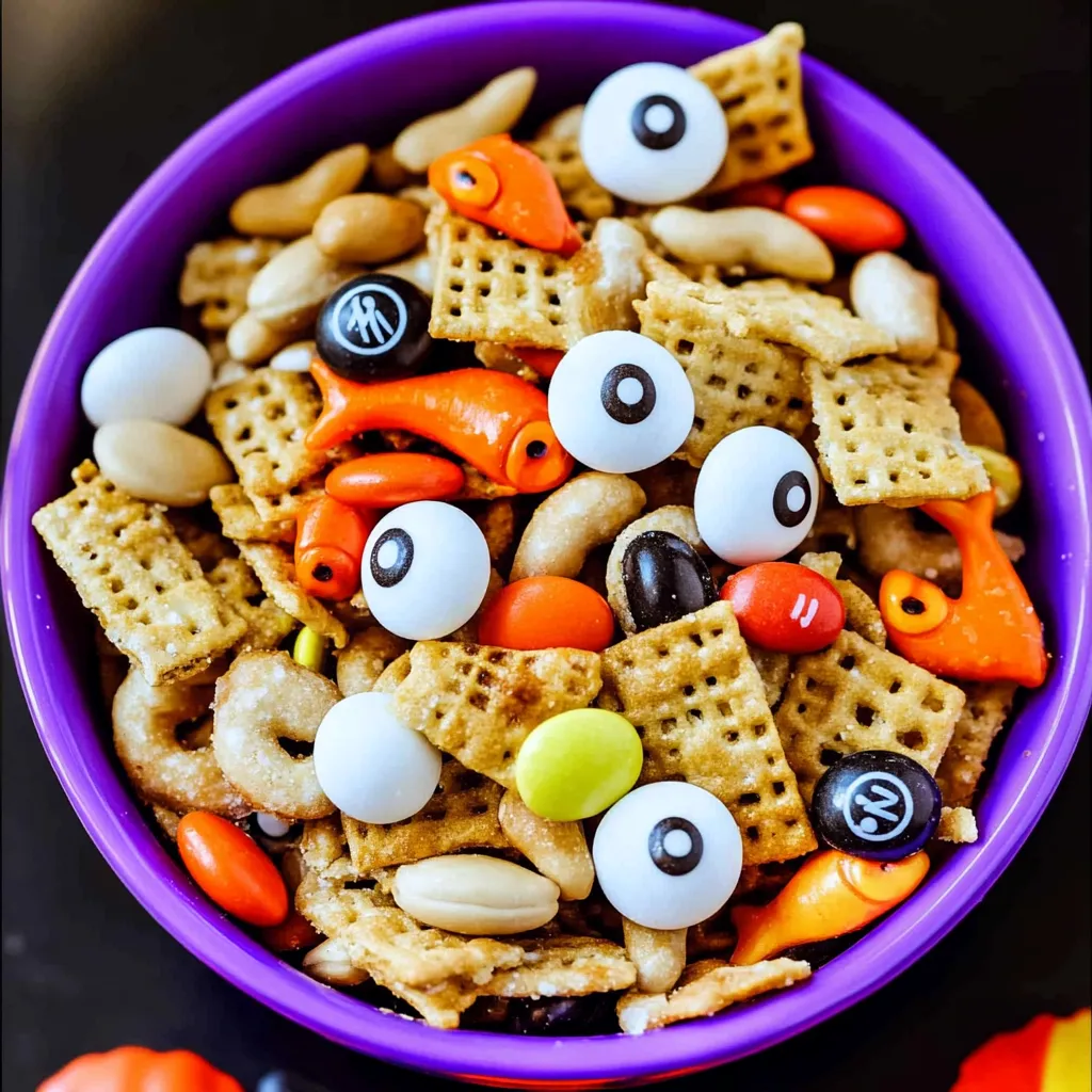 Easy Halloween Snack Mix Recipe