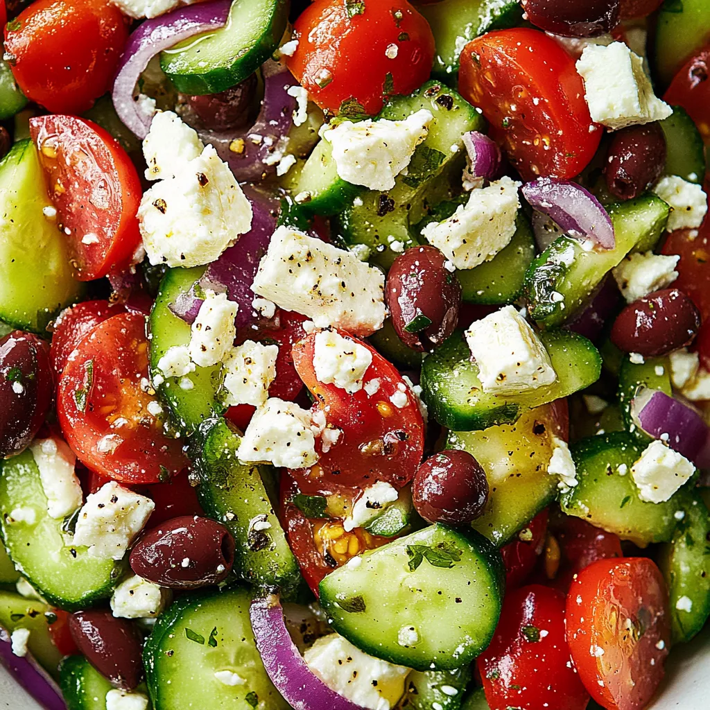 Easy Greek Salad Recipe