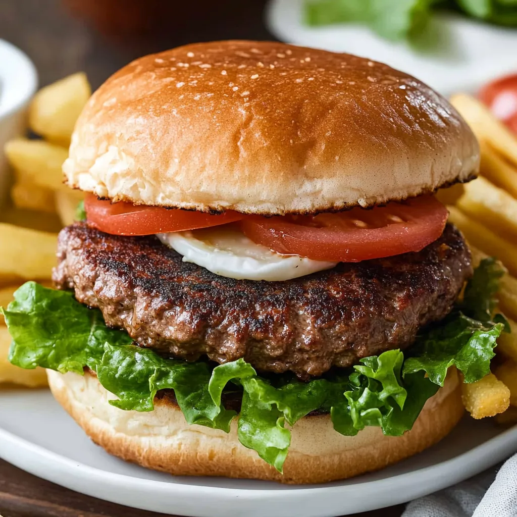 Homemade Hamburgers