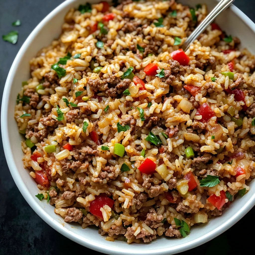 Easy Cajun Dirty Rice Recipe