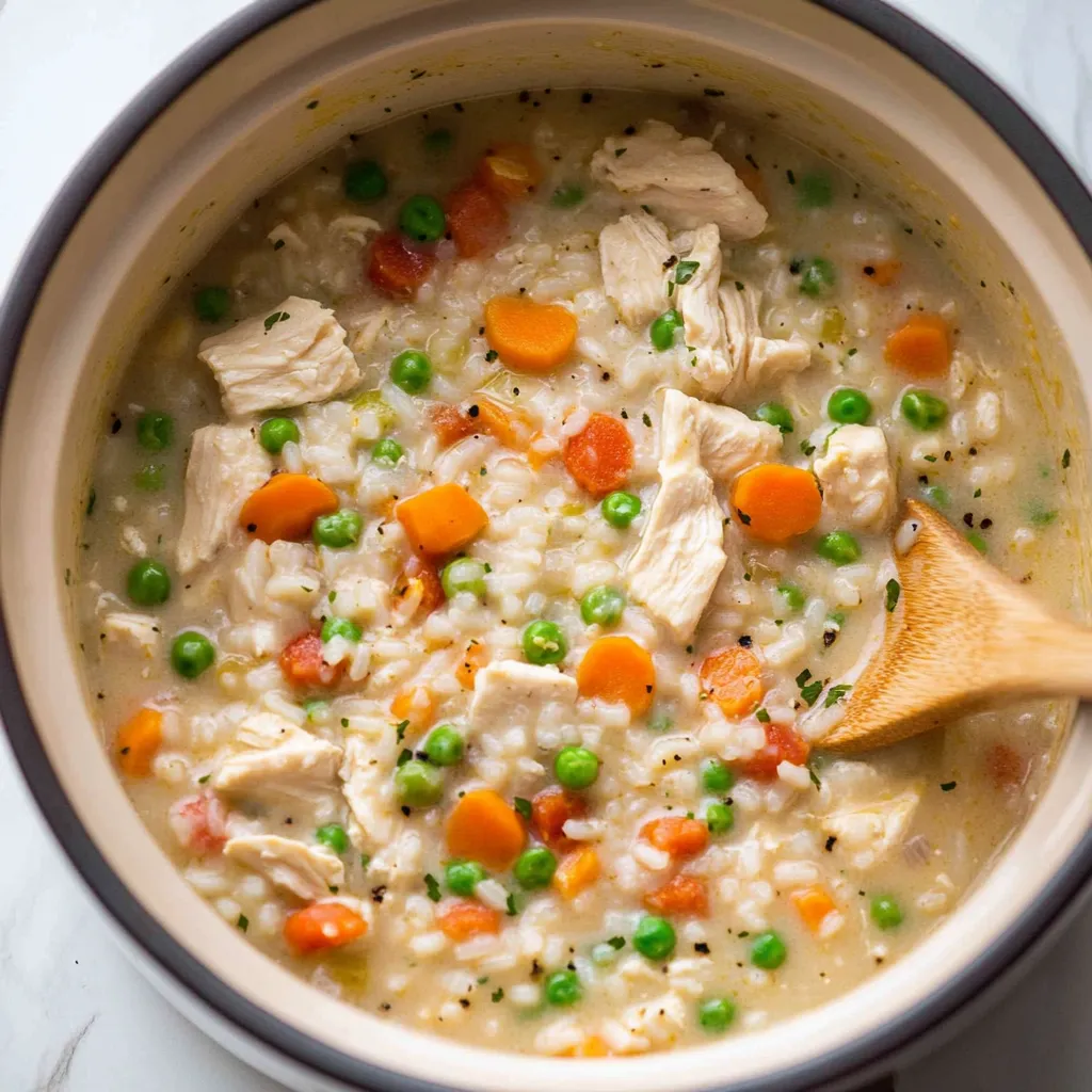 Creamy Chicken Rice Recipe