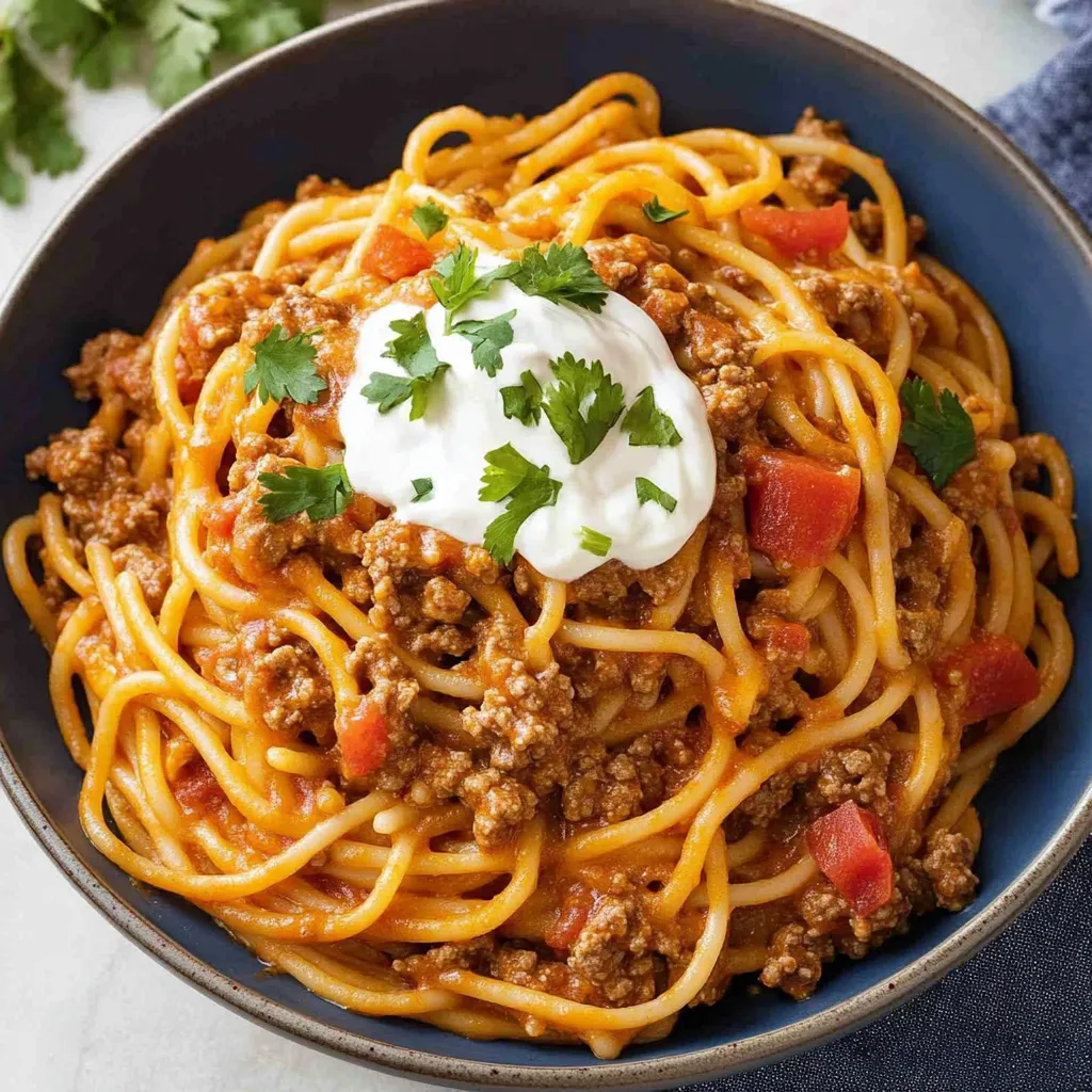 Taco Spaghetti