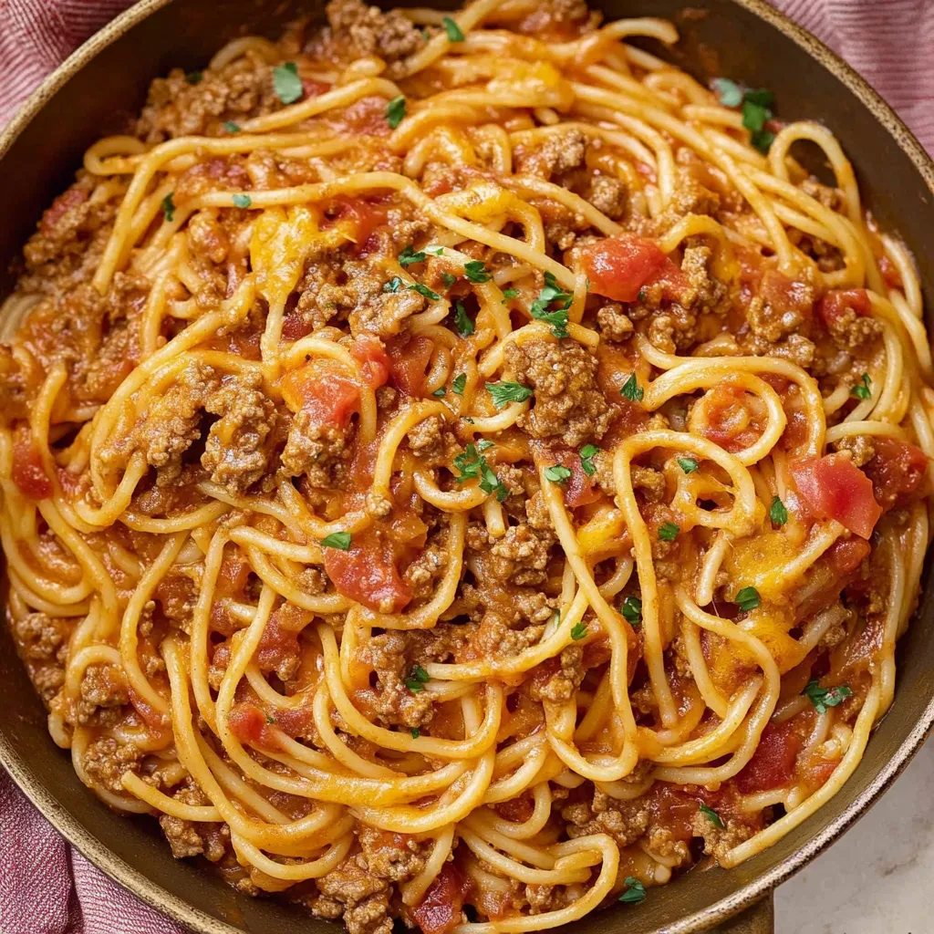 Easy Taco Spaghetti Recipe
