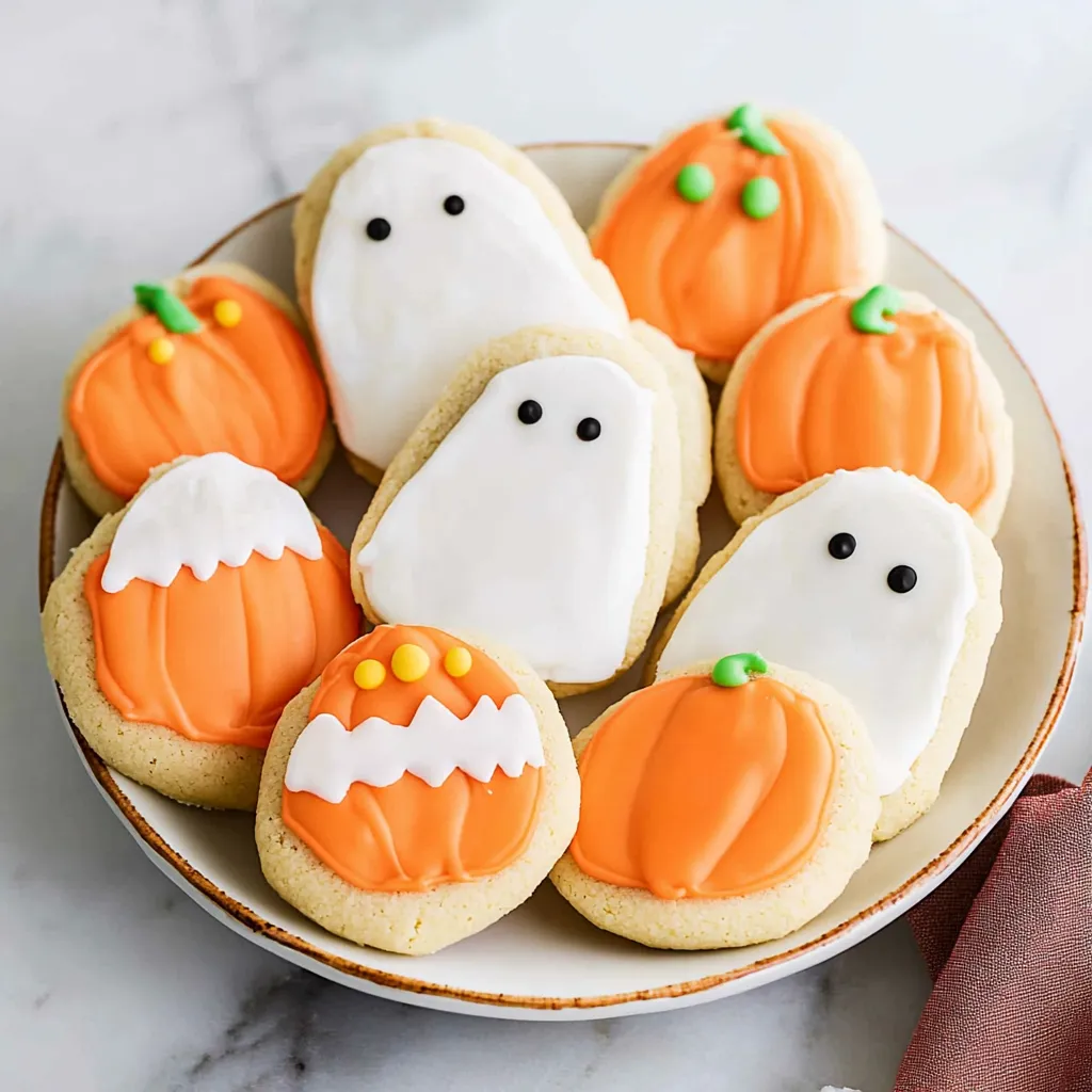 Easy Halloween Sugar Cookies Recipe