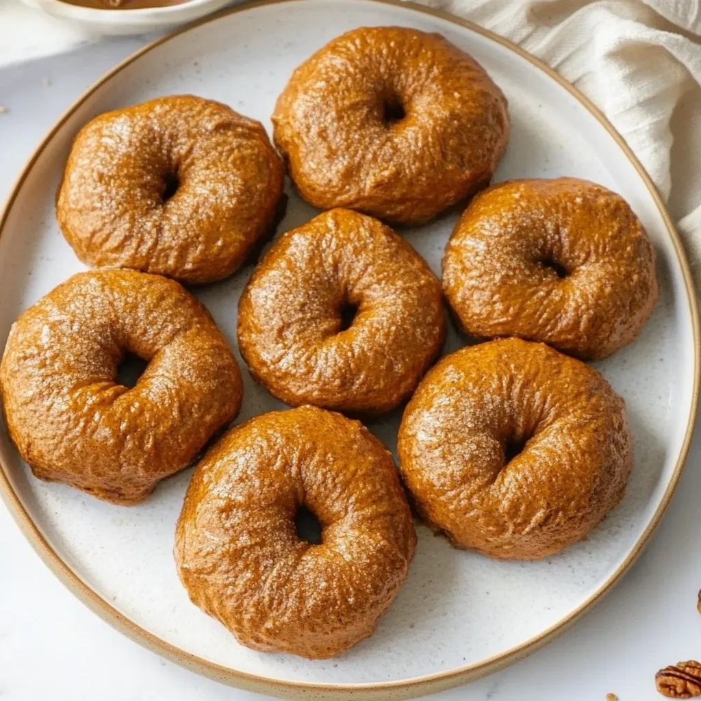 Homemade Pumpkin Bagels